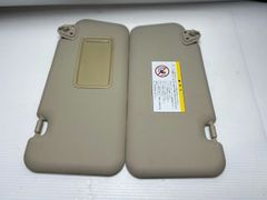 【純正品】　日産　ノート　E11　サンバイザー　室内用　左右セット　ベージュ　中古品　汚れ多少あり