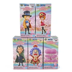 ワンピース WCF ワールドコレクタブルフィギュア カマバッカ王国 5点セット 中古未開封品 サボ コアラ ドラゴン イワンコフ カマバッカ王国