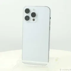 〔中古品〕 iPhone14 Pro Max 256GB シルバー MQ9C3J／A SIMフリー 〔ネットワーク利用制限▲〕【258】