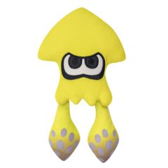 【スプラトゥーン3】ぬいぐるみ・イカ/イエロー（S）
