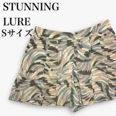 STUNNING LURE パンツ 総柄 キュロット ショート 36 フレア