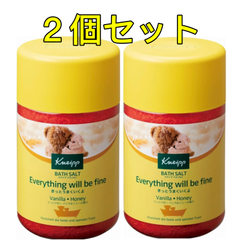 クナイプ バスソルト バニラ&ハニーの香り 850g　２個セット
