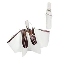 折りたたみ傘 ワンタッチ自動開閉 日傘 レディース 晴雨兼用 uvカット 折り畳み傘 耐風撥水 紫外線遮断 UPF50+ 遮光 遮熱 100 日焼け止め対策 おりたたみ傘 8本骨 収納ポーチ付き(ピンク)