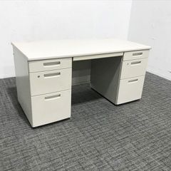 両袖デスク オフィスデスク BS コクヨ グレーのサムネイル