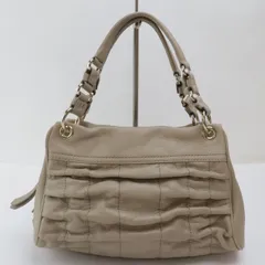 2409-13 コールハーン ハンドバッグ COLE HAAN レザー製 レディース ベージュ