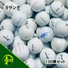 ロストボール スリクソン SRIXON 各種混合 ホワイト 100球 【Bランク】 ゴルフボール