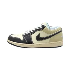 NIKE AIR JORDAN 1 LOW SE COCNUT BLACK/BEIGE サイズ28.5cm HQ3437-101 箱有 ナイキ エア ジョーダン ワン ロー ココナッツ スニーカー 大名店