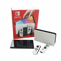 Nintendo 任天堂 スイッチ switch 有機ELモデル ゲーム機 本体 ロゴ 通電・動作確認済 付属品完備 HEG-001 白 ホワイト ■GY18 /MQ