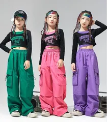 新品 キッズ ダンス セットアップ 【662】