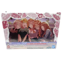五等分の花嫁 ～どっちの私が好き？～ フィギュア５種 ラスト賞 A3クリアボード 中古】(本体A/箱B)ひこくじ『五等分の花嫁* ～どっちの私が好き