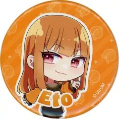 【中古】バッジ・ピンズ えと(カラフルピーチ) 缶バッジ2023