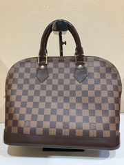 鑑定済 LOUIS VUITTON ルイ・ヴィトン ダミエ  アルマ ハンドバック