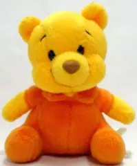 【中古】ぬいぐるみ ベビープー(服/オレンジ) ぬいぐるみバッジ 「くまのプーさん」 東京ディズニーランド限定