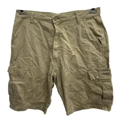 Wrangler ショートパンツ W33 ベージュ ラングラー ジップアップ チノパンツ チノショーツ カーゴパンツ 古着卸 アメリカ仕入 2505-809