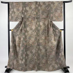 【二代目更甚・更紗小紋】未使用品/袷/モノトーン/身丈164cm/裄丈68cm Yahoo!オークション -「二代目更甚」の落札相場・落札価格