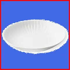 【特価商品】西海陶器(Saikaitoki) 波佐見焼 花ふわり 中皿 プレート 皿 M ホワイト 白 約16cm 電子レンジ可 食洗器可 日本製 10135のサムネイル