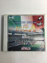PCエンジン　フォーメーションサッカー セリエA　SUPER CD-ROM2　☆10626