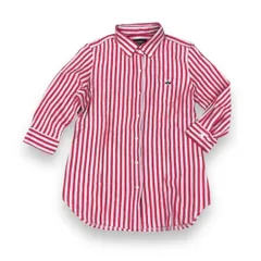 PEARLY GATES パーリーゲイツ 七分袖 シャツ ジャージ素材 size1 ★ ■◇