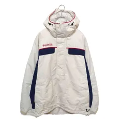 【Columbia】フードロゴ刺繍 中綿入り アノラックパーカー A-3962
