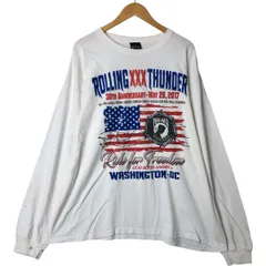 古着 ビッグサイズ ハーレーダビッドソン Harley-Davidson ロングTシャツ ロンT USA製 メンズXXXL相当/eaa542472