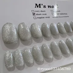 完成品/速達可能/匿名配送可能/即決可能/22枚入り/全サイズ入りネイルチップ/マグネットネイル/