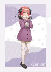 【中古】クリアファイル 中野二乃(Ver. Winter snow) A4クリアファイル 「映画 五等分の花嫁」
