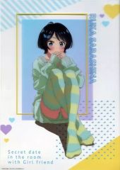 [중고] 포스터 A3 클리어 포스터 갱과 루나/전신 [히코쿠지 그녀, 빌려요~비밀의 방 데이트~] D상