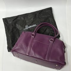 ハマノ クラッシーアーバンロイヤル ボックスカーフトート レッド 