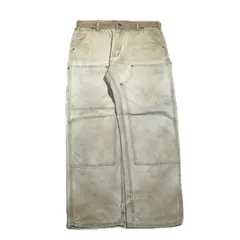 古着　Carhartt カーハート　USA製　ダブルニー　ペインターパンツ