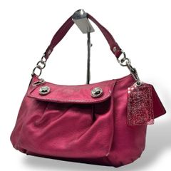 正規品 希少 COACH POPPY フラワー 花 バッグ y2k - メルカリ
