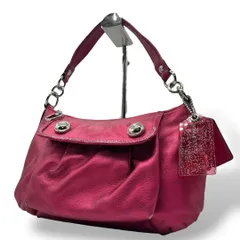 Vintage Coach Poppy Leather Handbag Pink