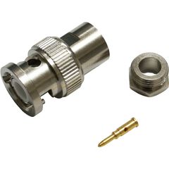 BNC コネクター BNC-P オス RG58 同軸用 電子工作 DIY 防犯 監視 カメラ 無線