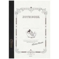 【 新品 未開封 】   ツバメノート 《Disney》 ミッキーマウス(A5判･7mm罫･30枚) TBM5729 未使用 送料無料のサムネイル