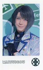 【中古】キャラカード 笹森裕貴(松井江) ランダムミニふぉと(ライブver.) A(枠：白) 「ミュージカル『刀剣乱舞』 江 おん すていじ ぜっぷつあー りぶうと」