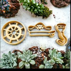 PIRATE BIO DOUGH CUTTER 海賊のテーマのプレイドーカッター