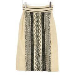 【PUBLICTOKYO】701344004 切替 リネン混タイト ロングスカート