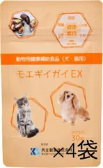 モエギイガイEX　30カプセル×4 モエギイガイEX 30粒【犬・猫用】関節・皮膚・心血管の健康を