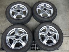 239-147　BALMINUM　アルミホイール＆ラジアルタイヤ　155/65R13　2021年　4本セット