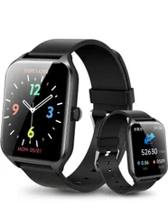 スマートウォッチ 【時刻日付自由設定 1.85インチ大画面】 スポーツ スマートブレスレット レディース Bluetooth 5.3 文字盤カスタム