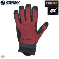 【新品】SWANY スワニー グローブ TR-700 Trekking Glove レッド トレッキンググローブ 手袋 ストレッチ 薄手 登山グローブ 掌人工皮革 コーデュラ タッチスクリーン スマフォ対応 ランニング トレイルランニング トレラン アウトドア