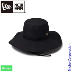 【新品】 ニューエラ  アドベンチャーワイドブリムタイプライターカーキスウェットバンドベーシック BLK 14388550 アウトドア ウェア 帽子