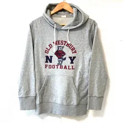 90s！ ヴィンテージ！(^w^)b Champion チャンピオン スウェット パーカー フーディ プルオーバー コットン100% フロントポケット付き アメカジ ストリート スポーティ 長袖 トップス グレー 灰色 レディース 女性 サイズ M