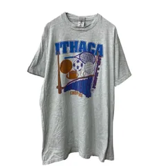 FRUIT OF THE LOOM 半袖 プリントTシャツ XL 杢グレー フルーツオブザルーム USA製 球技 古着卸 アメリカ仕入 a707-5087のサムネイル