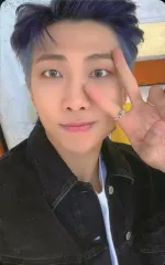 【中古】コレクションカード(男性) 防弾少年団/RM(アールエム)/裏面黄/CD「Butter」weverse shop特典フォトカード