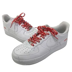 ナイキ NIKE SUPREME AIR FORCE 1 LOW CU9225-100 メンズ靴 スニーカー ホワイト 28.0cmサイズ 201-shoes1208