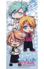 【中古】ブックカバー・しおり(キャラクター) 那月＆翔＆藍 クリアブックマーク 「うたの☆プリンスさまっマジLOVE2000%×animatecafe」 フード・デザート注文特典