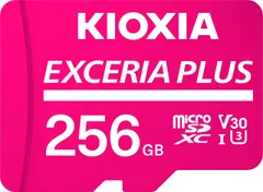 V30 U3 Class10 UHS-I Nintendo PLUS Switch動作確認済 microSDXC EXCERIA 最大読出100MB/s 256GB 最大書込85MB/s microSD 4K対応 国内サポート正規品 旧東芝メモリ メーカー5年