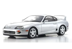 【新品】ミニカー 1/12 トヨタ スープラ A80(シルバー) 「samuraiシリーズ」 [KSR12006S]のサムネイル