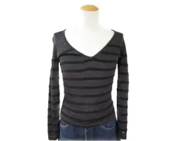 TOMMY HILFIGER トミーヒルフィガー Vネック ニットトップス S