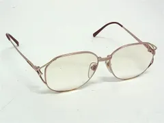 ■美品■ LANCEL ランセル 度入り メガネ めがね 眼鏡 レディース ピンクゴールド系×ボルドー系 DJ9669のサムネイル